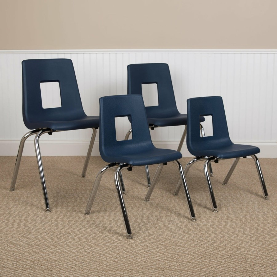 Classroom ADVANTAGE Plastic Stack & Student Chairs | Advantage Student Stack School Chair - 12-Inch