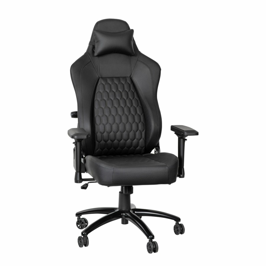 Office & Reception BLACKARC Gaming Desks & Chairs | Arcecho High Back Adjustable Gaming Chair With 4D Armrests, Head Pillow And Adjustable Lumbar Support