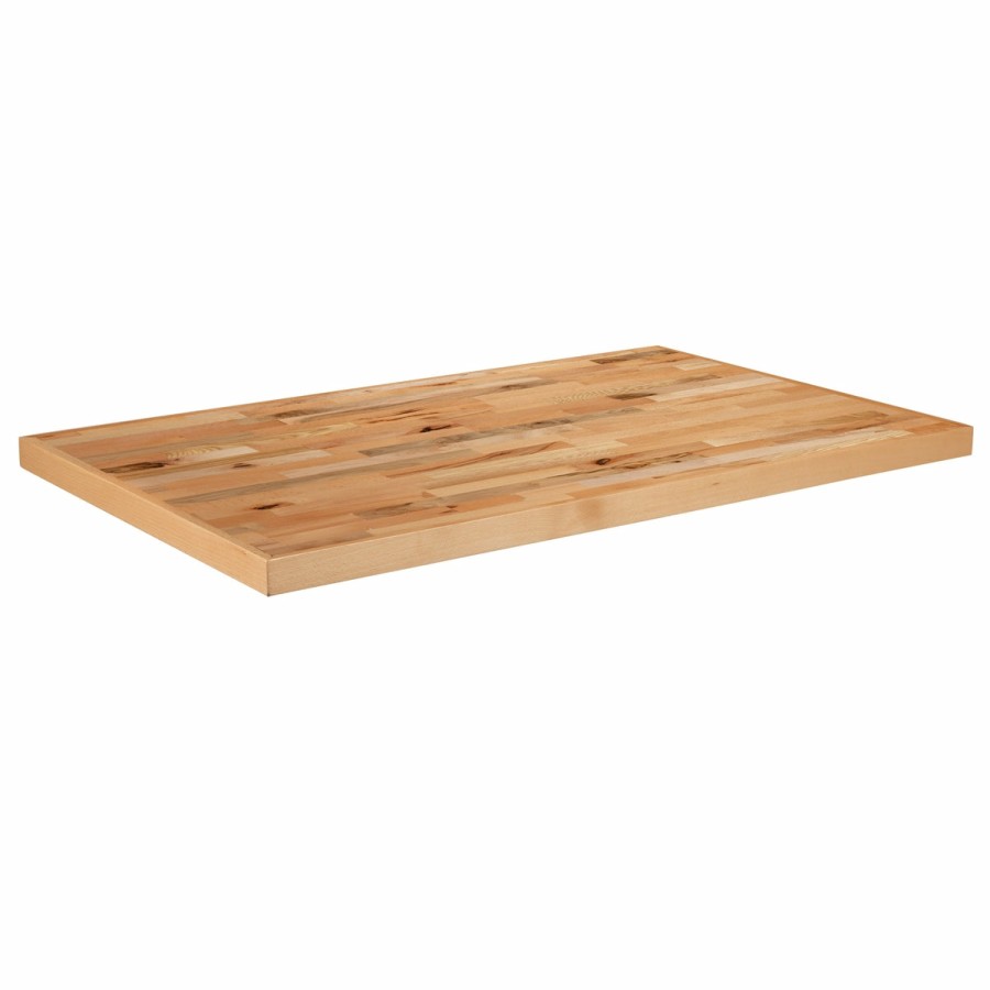 More T&D Restaurant Equipment | Rectangle Butcher Block Style Table Top