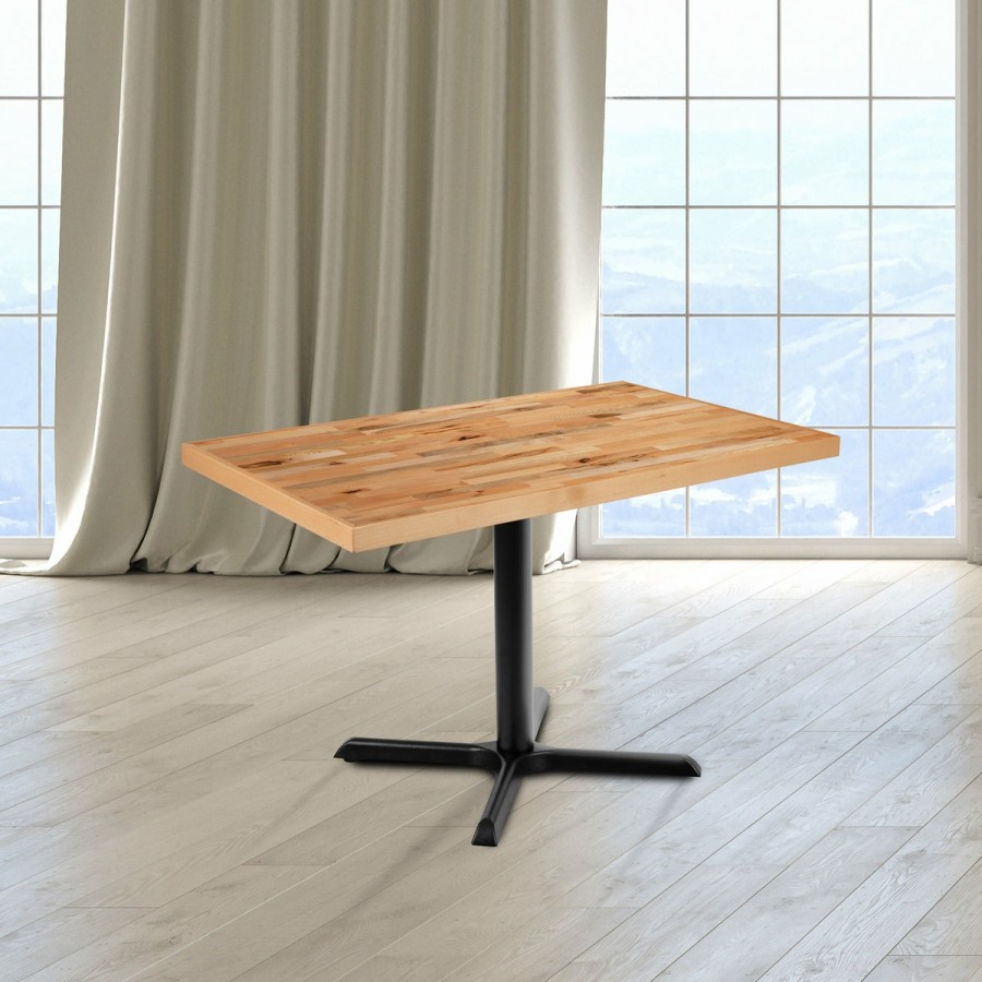 More T&D Restaurant Equipment | Rectangle Butcher Block Style Table Top