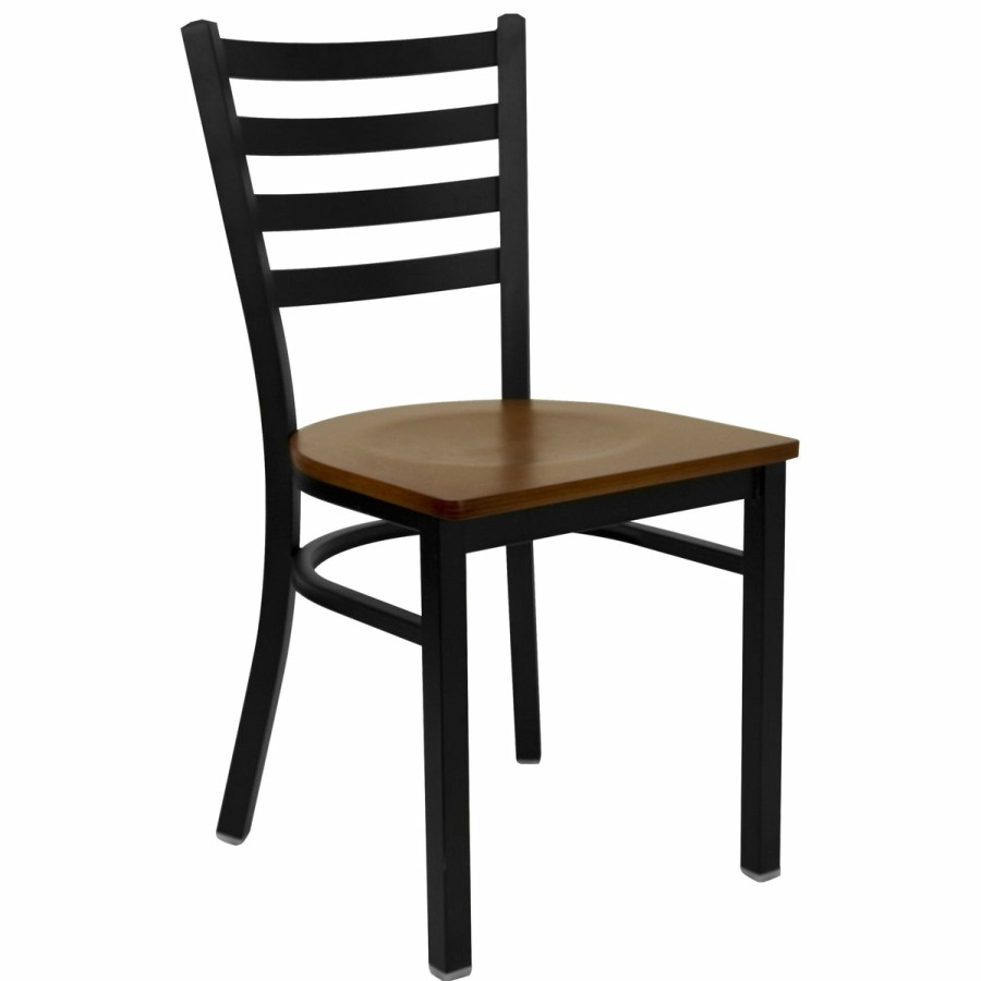 More T&D Restaurant Equipment | Ladder Back Metal Restaurant Chair