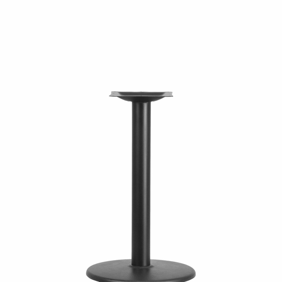 More T&D Restaurant Equipment | 18'' Round Restaurant Table Base With 3'' Dia. Table Height Column