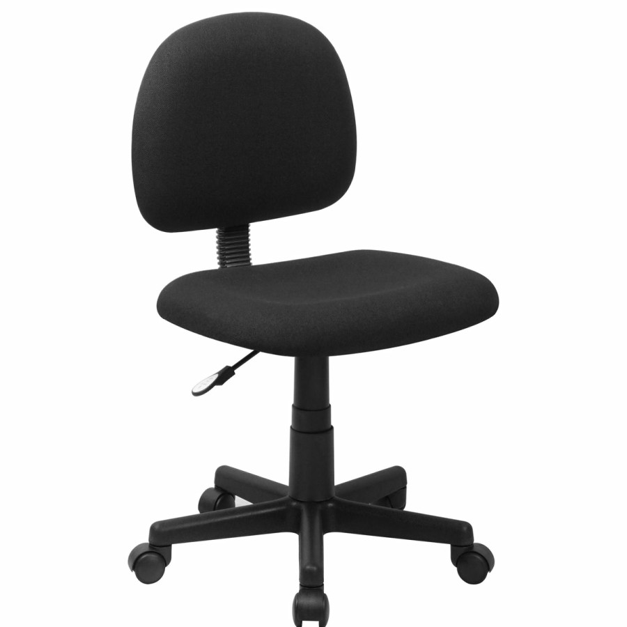 Office & Reception FLASH Task Office Chairs | Mid-Back Fabric Swivel Task Office Chair