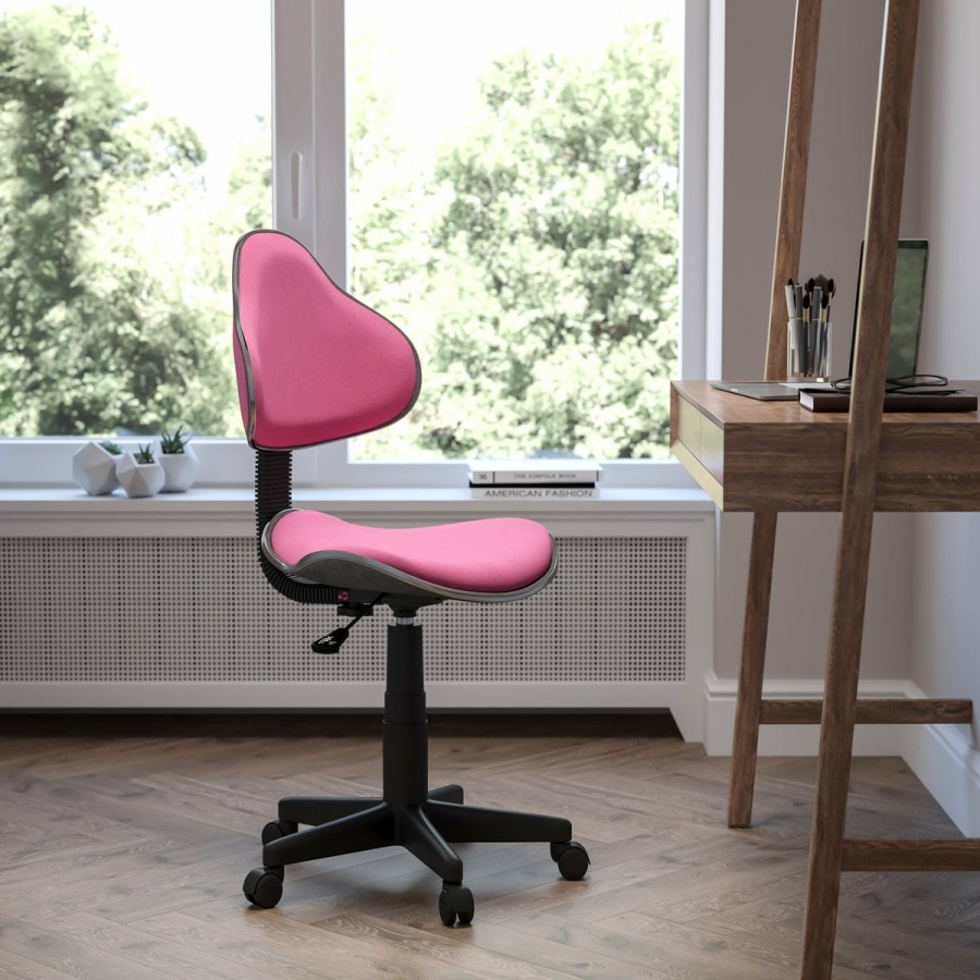 Office & Reception FLASH Task Office Chairs | Fabric Swivel Ergonomic Task Office Chair