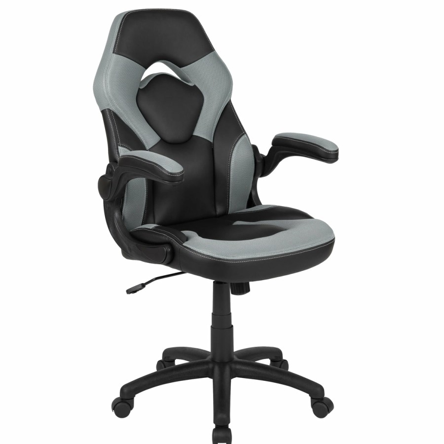 Office & Reception FLASH Gaming Desks & Chairs | X10 Gaming Chair Racing Office Ergonomic Computer Pc Adjustable Swivel Chair With Flip-Up Arms