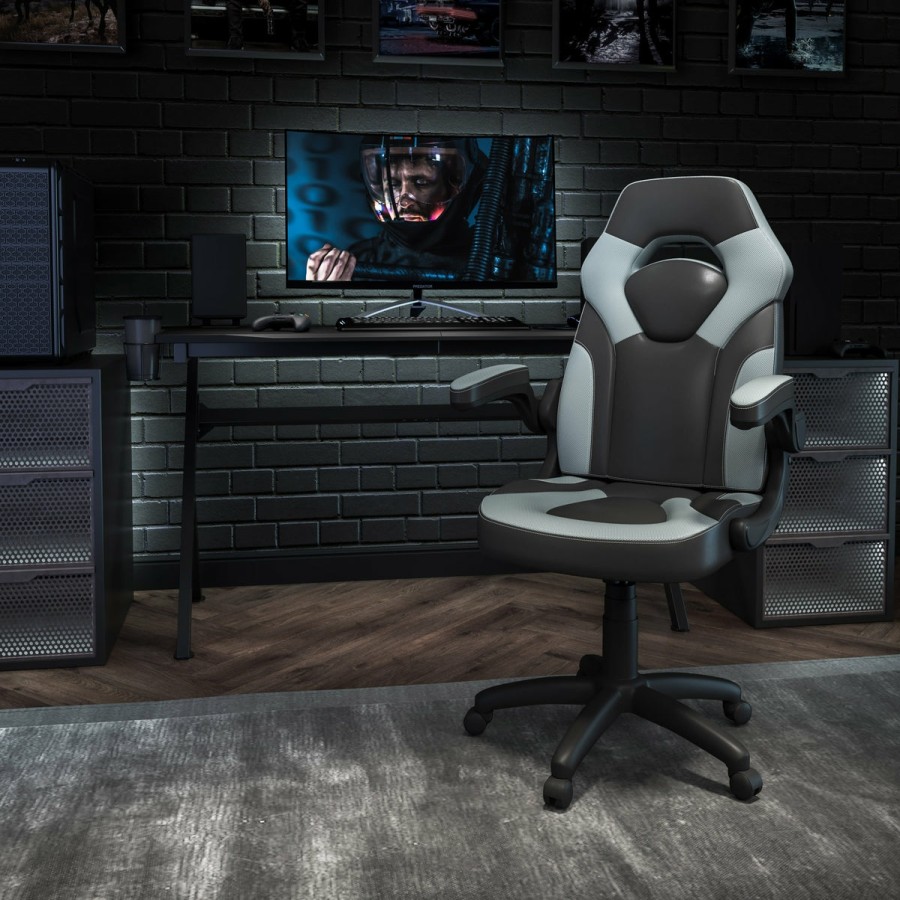 Office & Reception FLASH Gaming Desks & Chairs | X10 Gaming Chair Racing Office Ergonomic Computer Pc Adjustable Swivel Chair With Flip-Up Arms