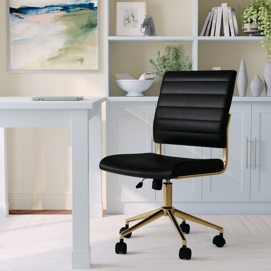 Office & Reception MARTHA STEWART Executive Office Chairs | Ivy Upholstered Office Chair