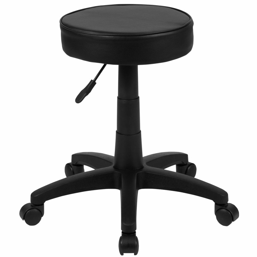 Office & Reception FLASH Medical Specialty Furniture | Adjustable Doctors Stool On Wheels With Ergonomic Molded Seat