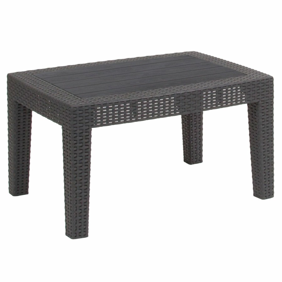 More FLASH | Seneca Rattan Coffee Table