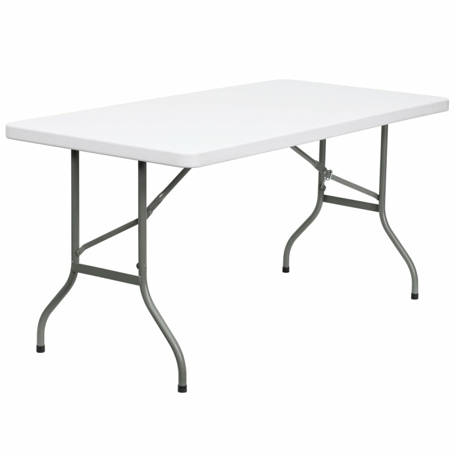 Folding & Event FLASH Plastic Folding Tables | 5-Foot Plastic Folding Table