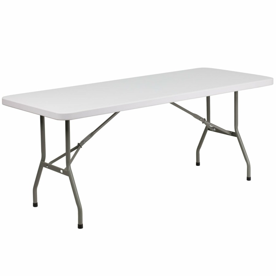 Folding & Event FLASH Plastic Folding Tables | 6-Foot Plastic Folding Table