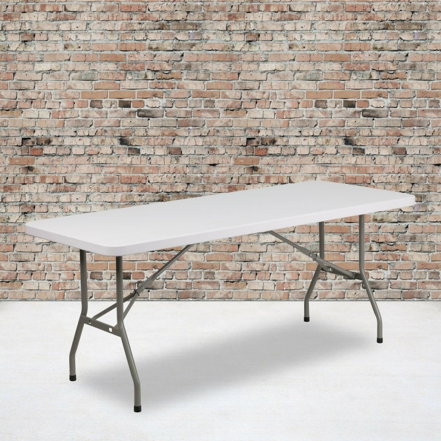 Folding & Event FLASH Plastic Folding Tables | 6-Foot Plastic Folding Table