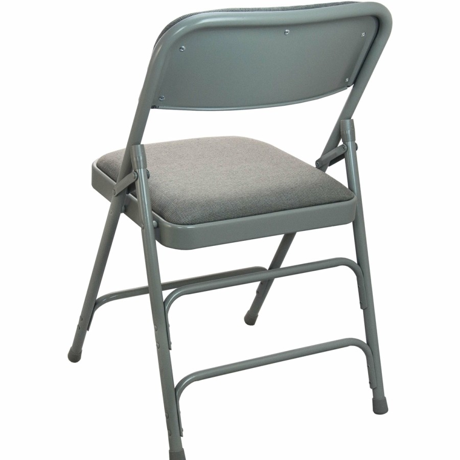 Folding & Event ADVANTAGE Metal Folding Chairs | Advantage Padded Metal Folding Chair - Fabric Seat