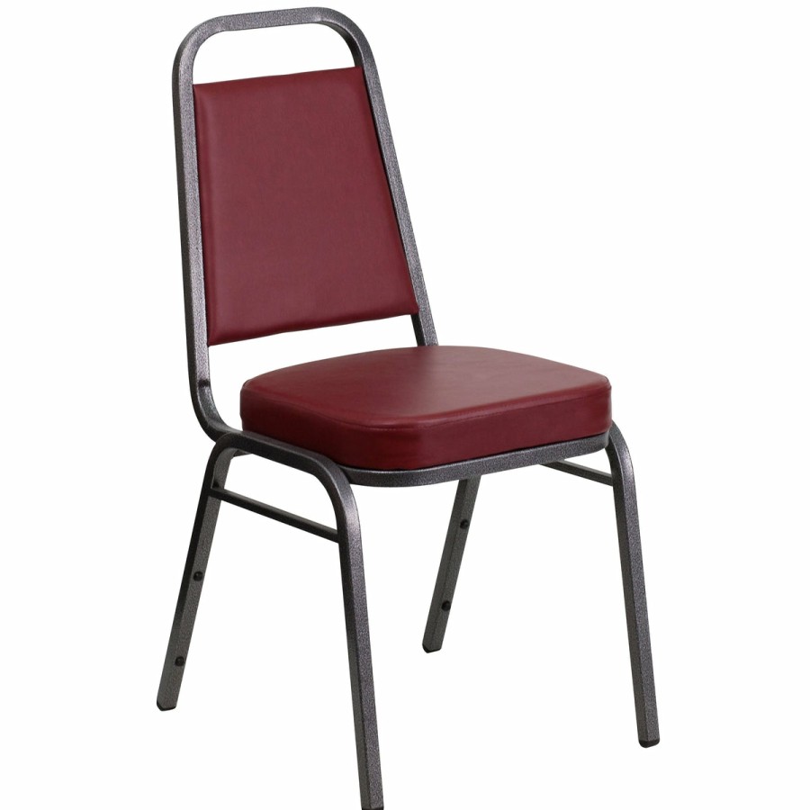 Banquet Chairs FLASH | Hercules Series Trapezoidal Back Stacking Banquet Chair With 2.5" Thick Seat