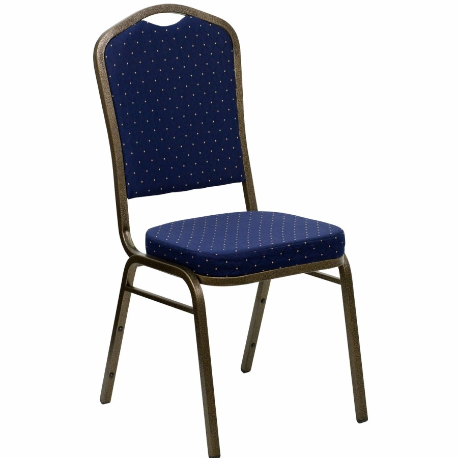 Banquet Chairs FLASH | Hercules Series Crown Back Stacking Banquet Chair