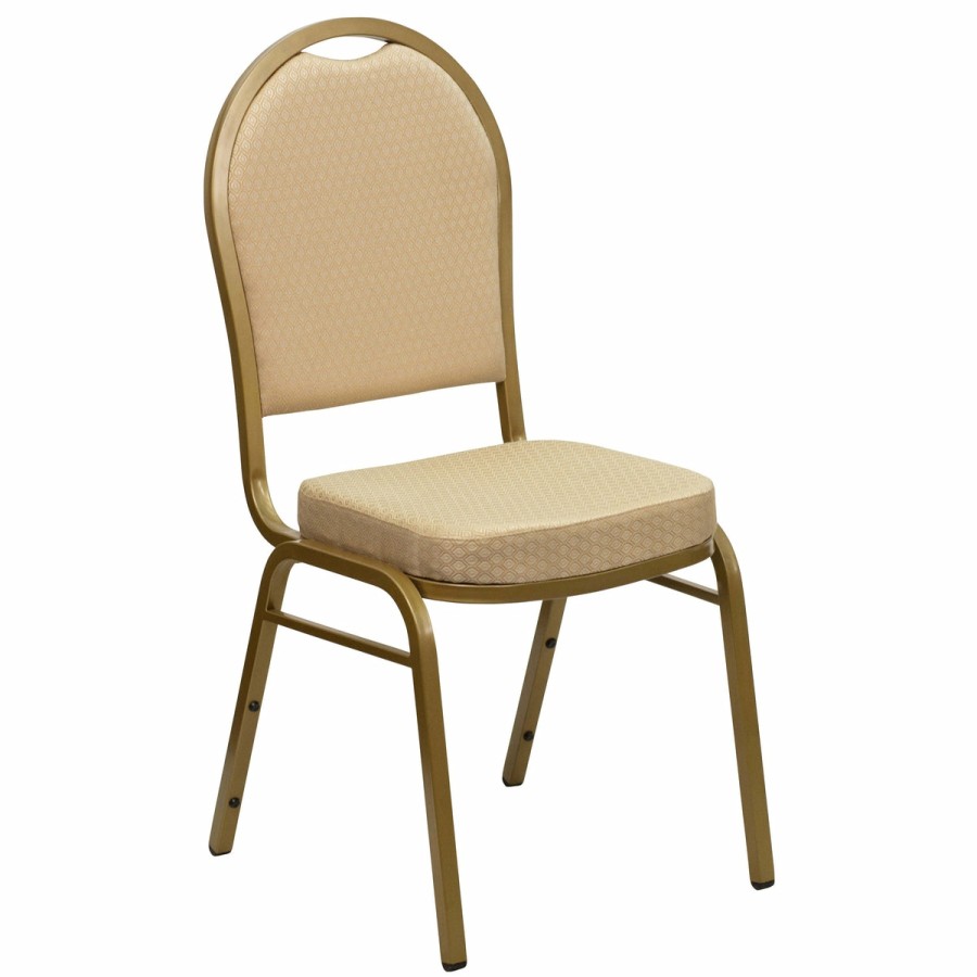 Banquet Chairs FLASH | Hercules Series Dome Back Stacking Banquet Chair