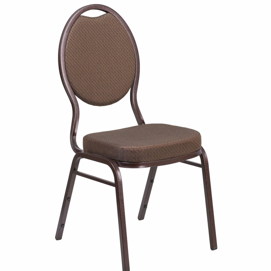 Banquet Chairs FLASH | Hercules Series Teardrop Back Stacking Banquet Chair