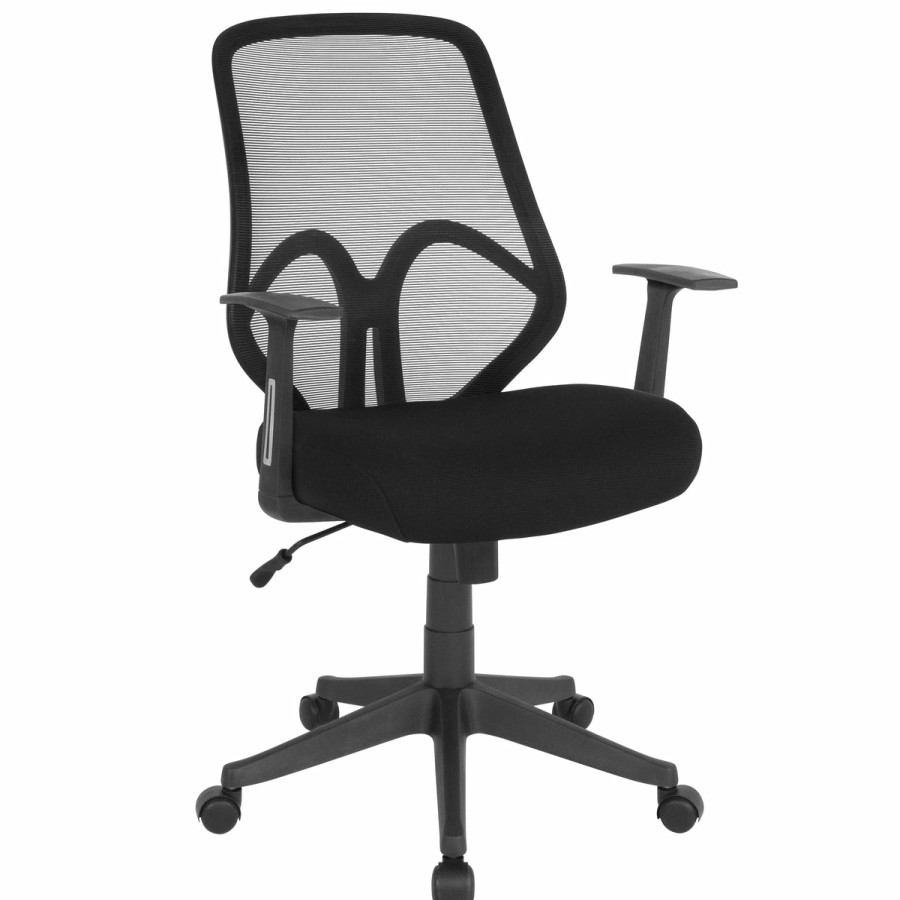 Office & Reception FLASH Executive Office Chairs | Salerno Series High Back Mesh Office Chair With Arms