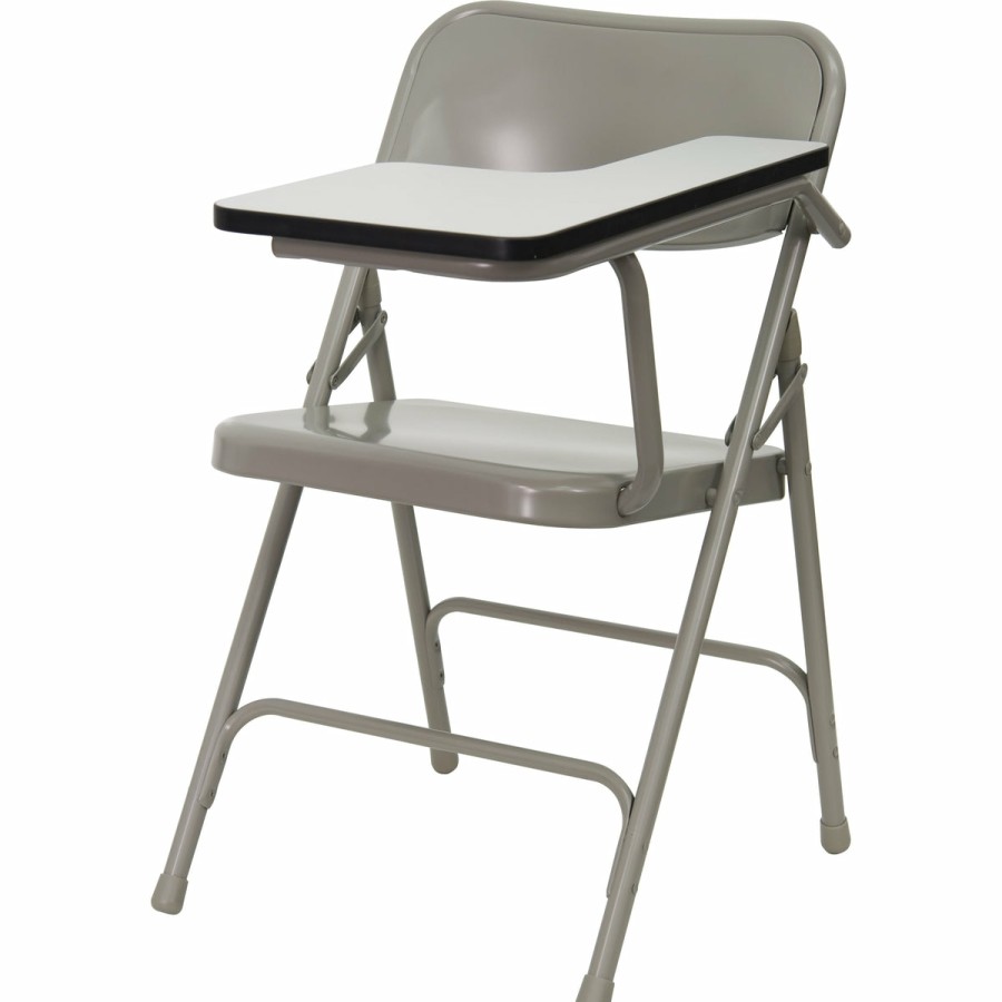 Classroom FLASH Tablet Arm Chairs | Premium Steel Folding Chair With Left Handed Tablet Arm