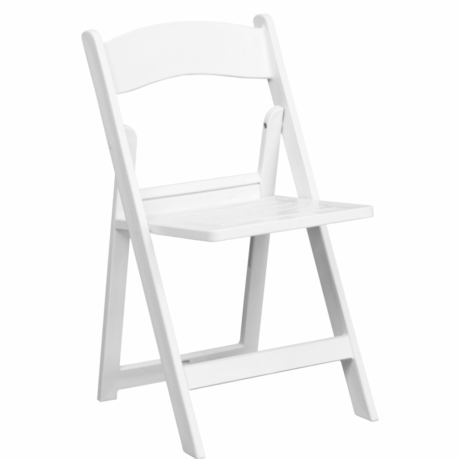 Folding & Event FLASH Resin Folding Chairs | Hercules Series 800 Lb. Capacity Resin Folding Chair With Slatted Seat