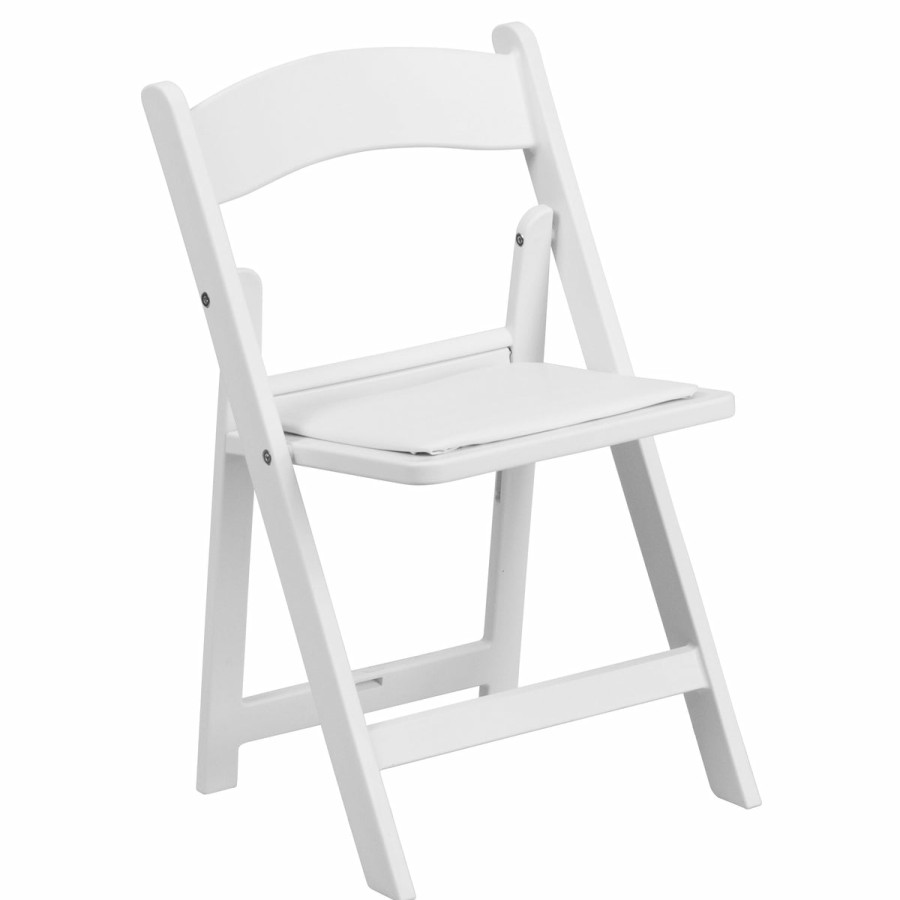 Folding & Event FLASH Kids Folding Chairs | Kids Resin Folding Chair With Vinyl Padded Seat