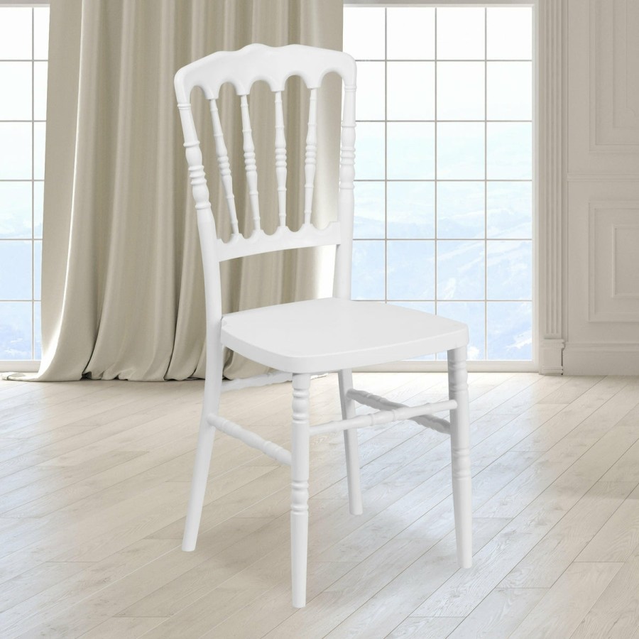 Folding & Event FLASH Chiavari Chairs | Hercules Series Resin Stacking Napoleon Chair