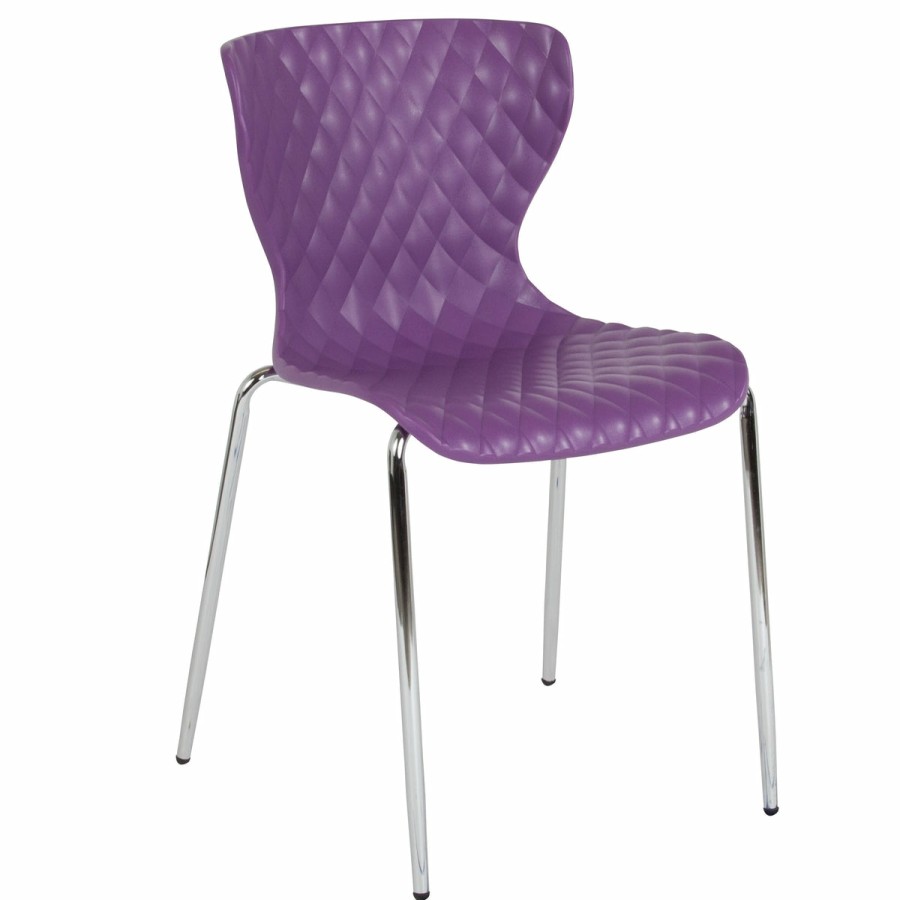 Office & Reception FLASH Reception Stack Chairs | Lowell Contemporary Design Plastic Stack Chair