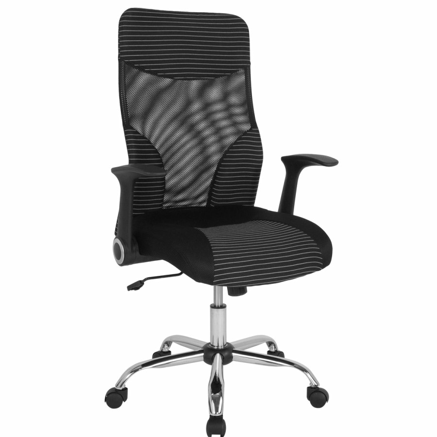 Office & Reception FLASH Executive Office Chairs | Milford High Back Office Chair With Contemporary Mesh Design