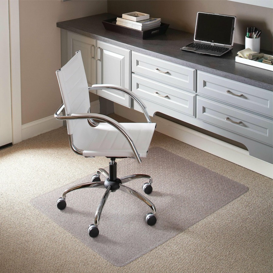 Office & Reception FLASH Office Chair Accessories | 45'' X 53'' Carpet Chair Mat