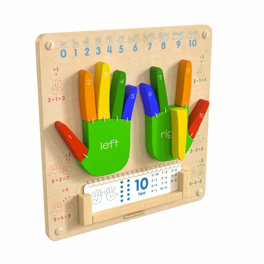 Classroom FLASH Stem Learning Systems | Bright Beginnings Commercial Grade Wooden Counting Steam Wall Accessory Board