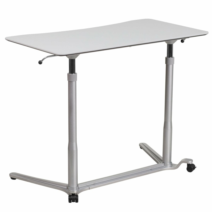 Office & Reception FLASH Desks | Sit-Down, Stand-Up Ergonomic Computer Desk - Standing Desk