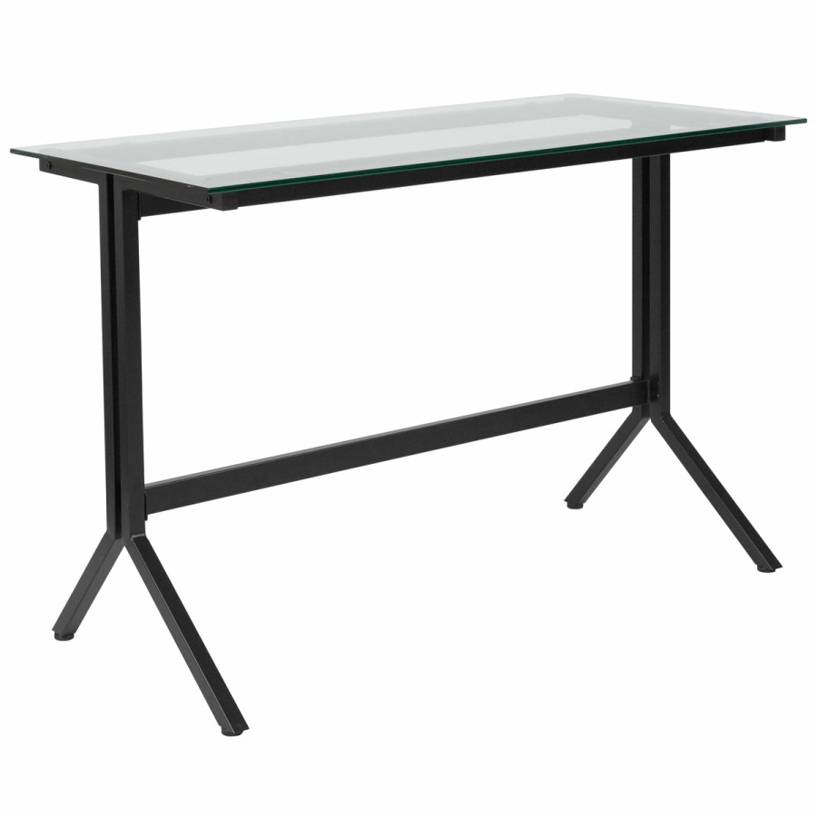 Office & Reception FLASH Desks | Computer Desk With Metal Frame