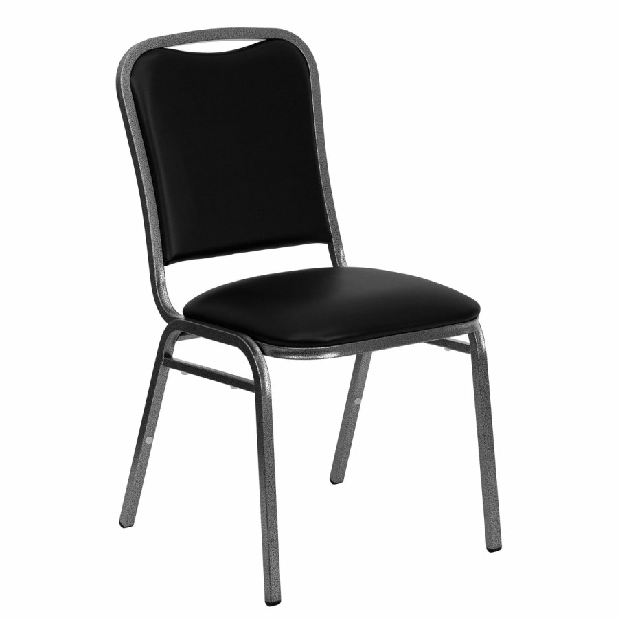 Banquet Chairs FLASH | Hercules Series Stacking Banquet Chair With Vinyl And 1.5'' Thick Seat - Frame