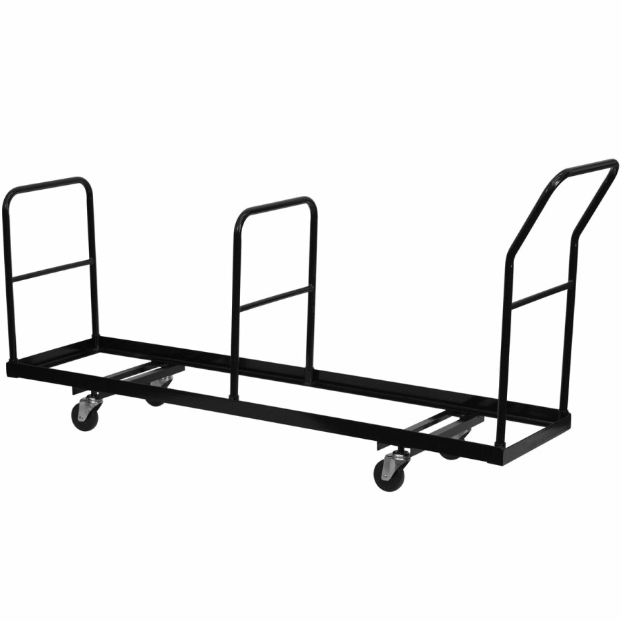 Folding & Event FLASH Dollies & Carts | Vertical Storage Folding Chair Dolly - 35 Chair Capacity