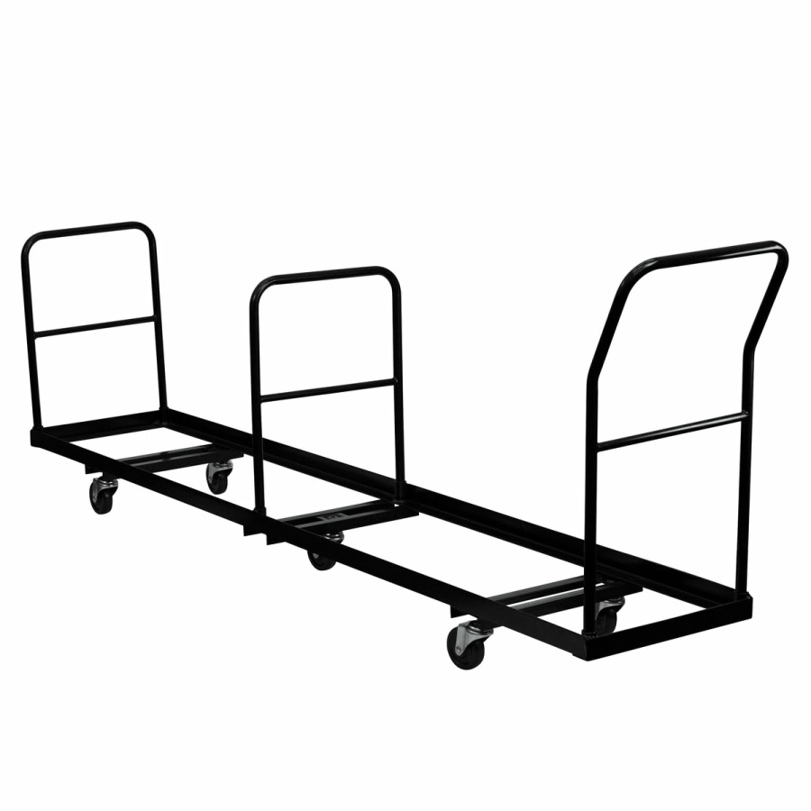 Folding & Event FLASH Dollies & Carts | Vertical Storage Folding Chair Dolly - 50 Chair Capacity