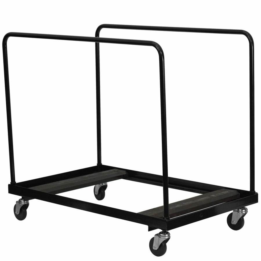 Folding & Event FLASH Dollies & Carts | Folding Table Dolly For Round Folding Tables