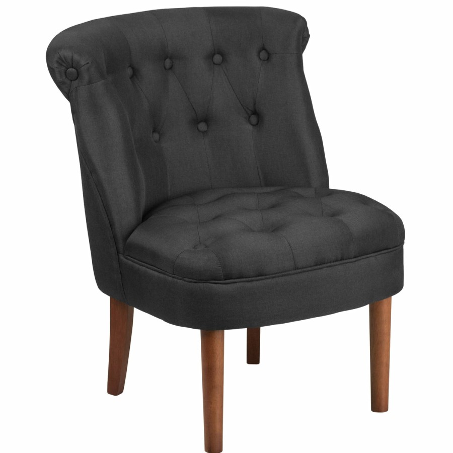 Office & Reception FLASH Reception Side Chairs | Hercules Kenley Series Rolled Back Tufted Chair