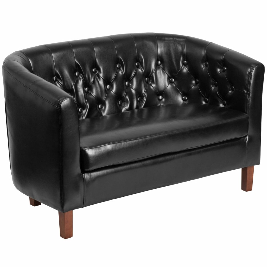 Office & Reception FLASH Reception Loveseats | Hercules Colindale Series Tufted Loveseat