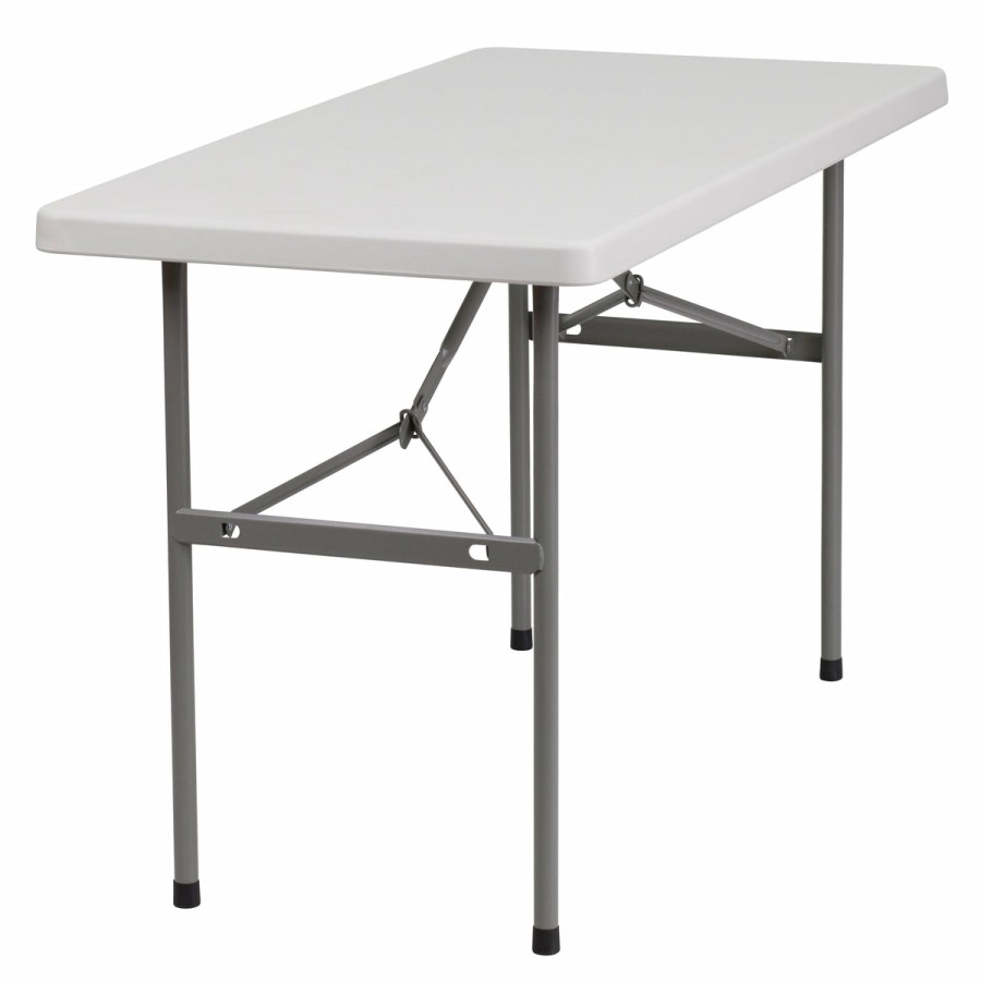 Folding & Event FLASH Plastic Folding Tables | 4-Foot Plastic Folding Table