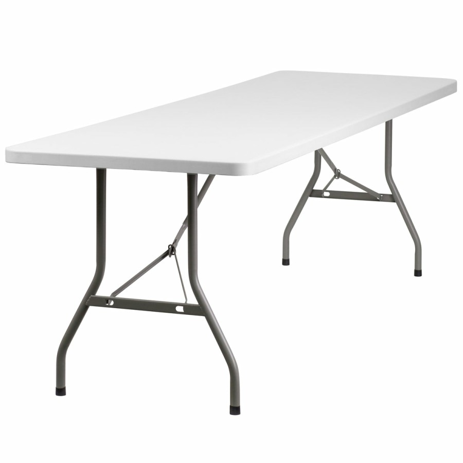 Folding & Event FLASH Plastic Folding Tables | 8-Foot Plastic Folding Table