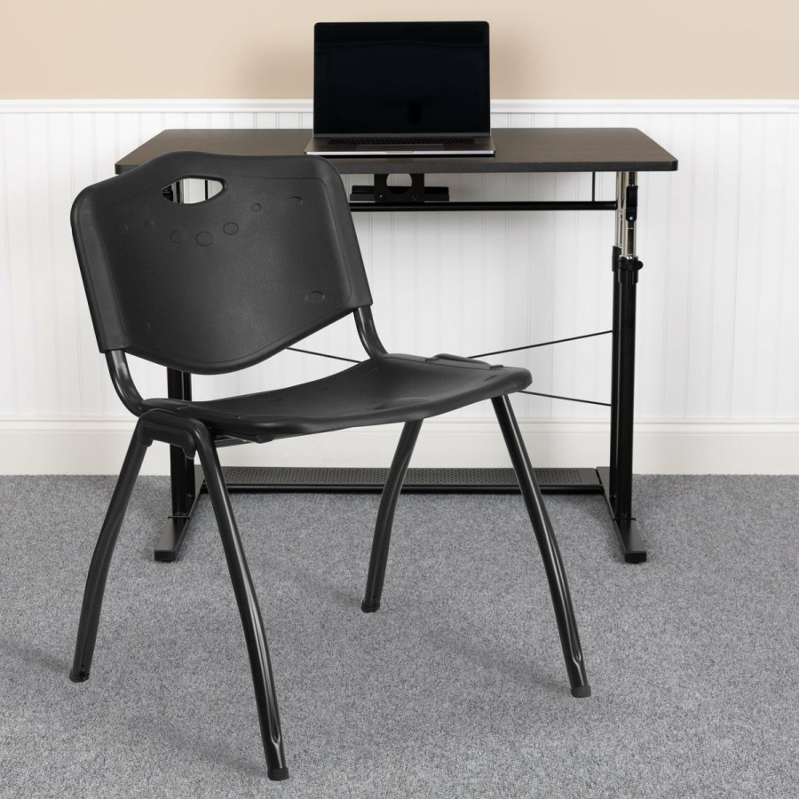 Office & Reception FLASH Reception Stack Chairs | Hercules Series 880 Lb. Capacity Plastic Stack Chair