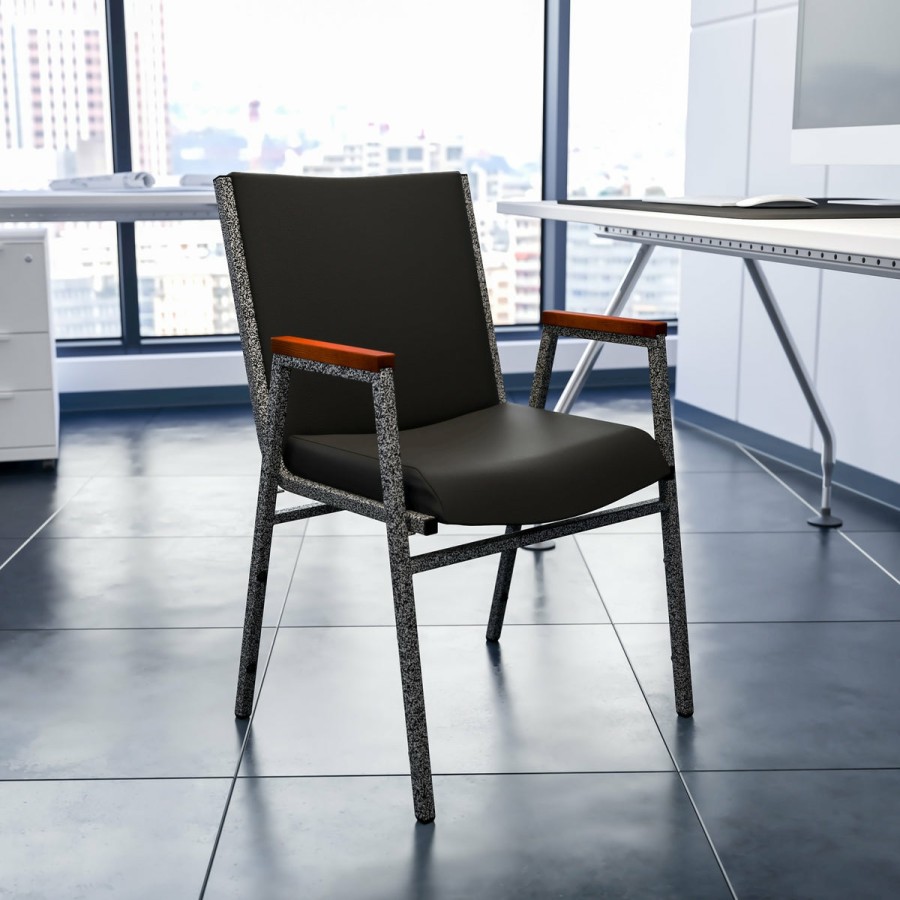 Office & Reception FLASH Reception Stack Chairs | Hercules Series Heavy Duty Stack Chair With Arms