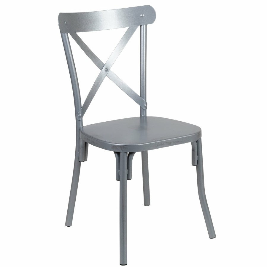 Folding & Event FLASH Cross Back Chairs | Metal Cross Back Chair