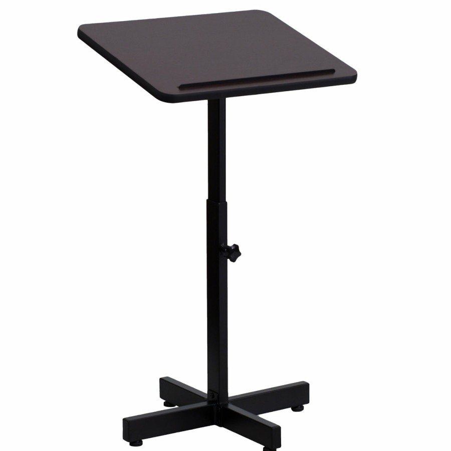 Classroom FLASH Lecterns & Podiums | Adjustable Height Metal Lectern