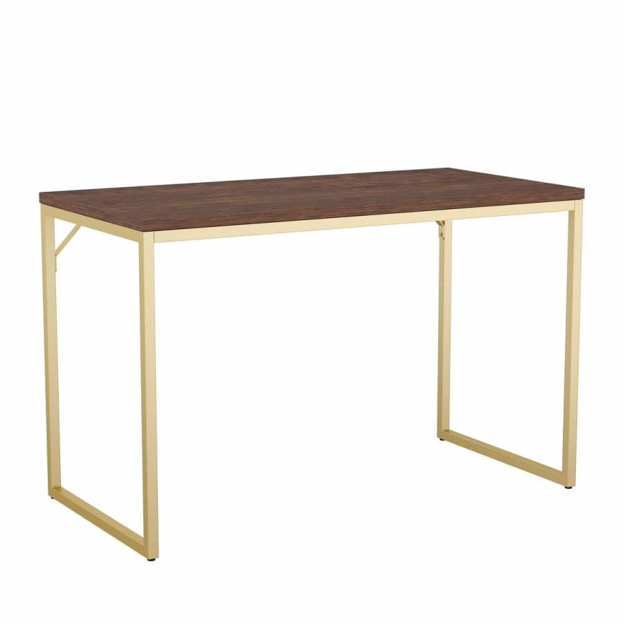 Office & Reception MARTHA STEWART Desks | Noah Home Office Parsons Desk With Metal Frame