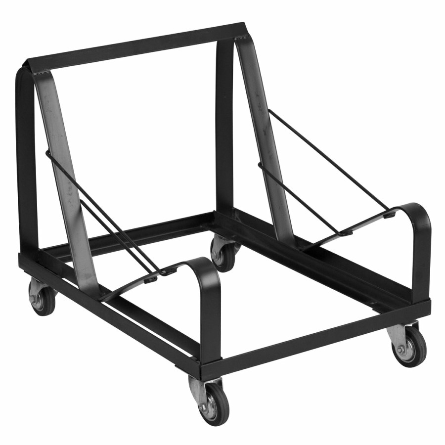 Folding & Event FLASH Dollies & Carts | Hercules Series Steel Sled Base Stack Chair Dolly