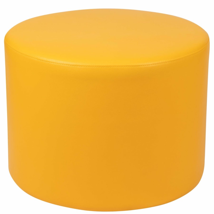 Classroom FLASH Soft Seating | Large Soft Seating Flexible Circle For Classrooms And Common Spaces (18" Height X 24" Diameter)